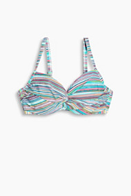 Esprit Ongewatteerde beugeltop, grote cupmaten Turquoise for Women