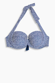 Esprit Gewatteerde beugeltop in butterfly-stijl Navy for Women