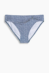 Esprit Slip met zigzagprint en rimpeleffect Navy for Women