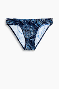 Esprit Slip met print en elastische sierbandjes Navy for Women