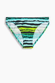 Esprit Slip met gebatikte print en schulprandjes Aqua Green for Women