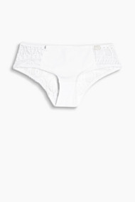 Esprit Hipster-short met kanten achterzijde White for Women