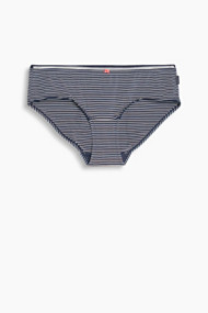Esprit Hipster-short met fijne naaldstrepen Navy for Women