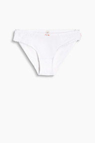 Esprit Hipster-mini, ton sur ton gaatjesborduursel White for Women