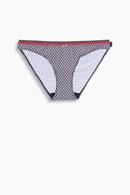 Esprit Hipster-slip met fijne print Navy for Women
