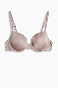 Esprit Zijdeachtige, gewatteerde beugel-bh Taupe for Women