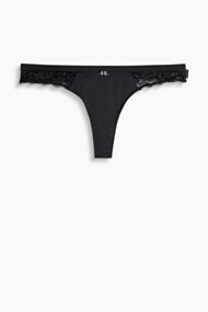 Esprit Hipster-string met hoogwaardige kant Dark Grey for Women