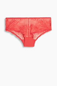 Esprit Hipster-short van zeer fijne kant Red for Women