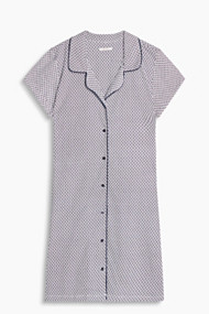 Esprit Jersey nachthemd van 100% katoen Navy for Women
