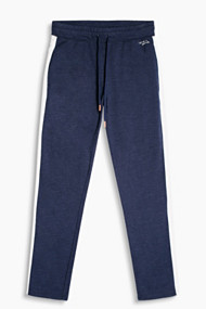 Esprit Losse sportbroek van een katoenmix Navy for Women