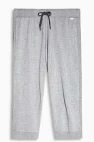 Esprit Soepele capri met geribde details Medium Grey for Women