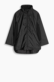 Esprit Ultralicht nylon jack met mesh details Black for Women