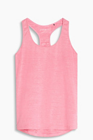 Esprit Functionele tanktop, E-DRY Pink Fuchsia for Women