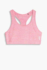 Esprit Softe jersey sportbustier, E-DRY Pink Fuchsia for Women