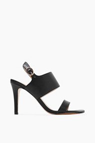 Esprit Stijlvolle sandalen van imitatieleer Black for Women