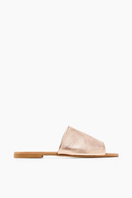 Esprit Open slippers van zacht nappaleer Nude for Women
