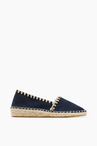 Esprit Espadrilles van zacht suède Navy for Women