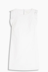 Esprit Jurk met gaatjesborduursel, 100% katoen Off White for Women