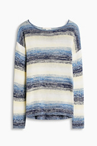 Esprit Multicoloured trui van 100% katoen Grey Blue for Women