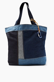 Esprit Shopper van een denim mix Dark Blue for Women