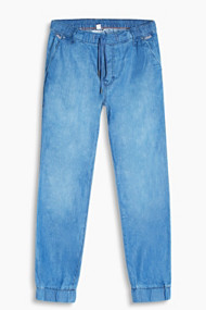 Esprit Joggingbroek met denim look Blue Medium Washed for Women