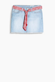 Esprit Denim rok met bandana als riem Blue Light Washed for Women