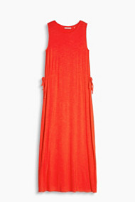 Esprit Maxi-jurk van soepele jersey Red for Women