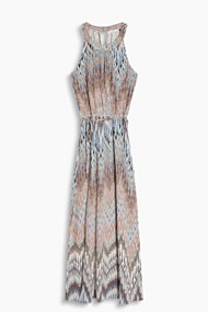 Esprit Maxi-jurk met etnische print Black for Women