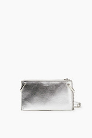 Esprit Metallic tas met lange schouderketting Silver for Women