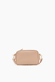 Esprit Kleine schoudertas van imitatieleer Nude for Women