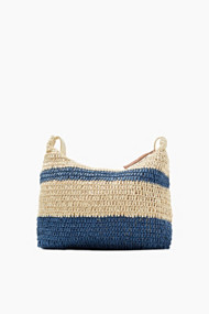 Esprit Schoudertas in basten look Blue for Women