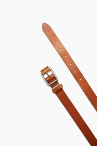 Esprit Smalle ceintuur van rundleer Rust Brown for Women