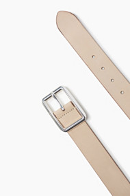 Esprit Basic riem van buffelleer Cream Beige for Women