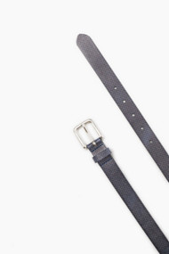 Esprit Leren riem met stippelmotief Navy for Women