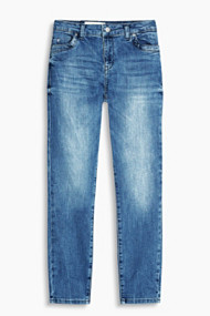 Esprit Zomerse 7/8-stretchjeans Blue Light Washed for Women
