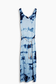 Esprit Jersey maxi jurk van 100 katoen Blue for Women