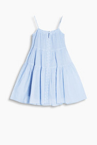 Esprit Luchtige jurk in A-lijn, 100% katoen Grey Blue for Women