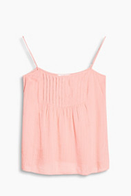 Esprit Romantische top met structuur Blush for Women