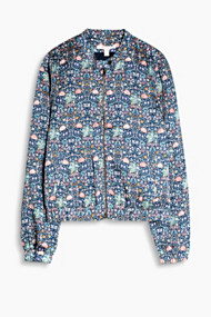 Esprit Bomberjack met bloemenprint Navy for Women