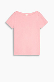 Esprit T-shirts effen Pink for Women