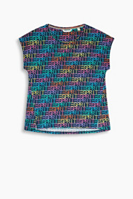 Esprit RETROCOLLECTIE - shirt met logo Navy for Women