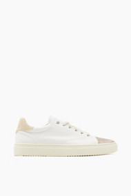 Esprit Trendy sneakers van katoen-canvas Off White for Women