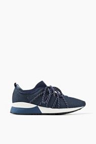 Esprit Trendsneakers met opvallende veters Navy for Women