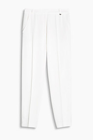 Esprit Cropped broek van soepel weefsel Off White for Women
