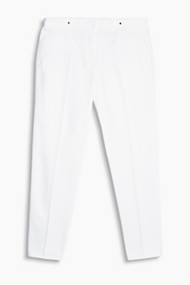 Esprit Piqué broek van katoen/stretch Off White for Women