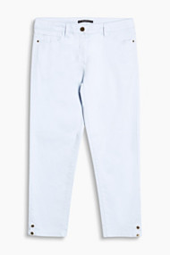 Esprit Tot de kuiten reikende stretchbroek Pastel Blue for Women
