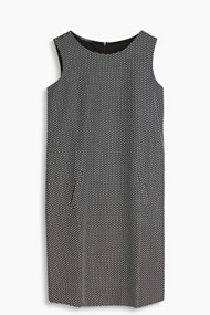Esprit Comfortabele kokerjurk van jersey/stretch New Black for Women