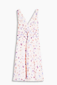 Esprit Chiffon jurk met vlinderprint Light Pink for Women