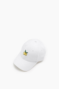 Esprit Baseball pet met stiksels White for Women