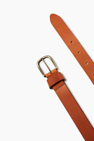 Esprit Basic riem van buffelleer Rust Brown for Women